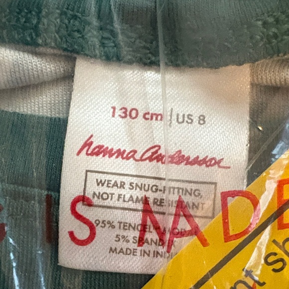 Green Tree Print Kids Pajamas Unisex - Picture 2 of 6